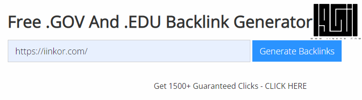 gov.edu. backlink
