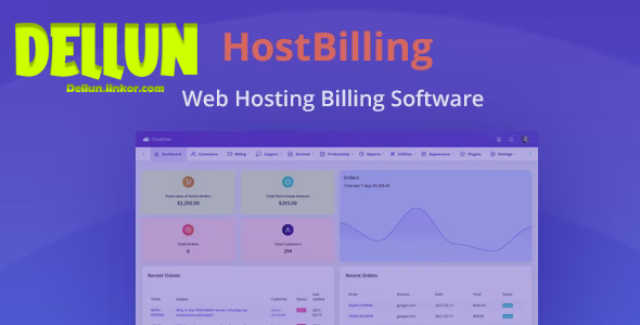 سكربت فواتير استضافات المواقع | HostBilling 