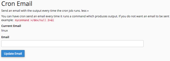 الوظائف المجدولة Cron Job